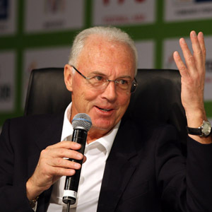 Football - Soccerex 09 - Sandton ICC - Day 2 Franz Beckenbauer of Germany during day 2 of Soccerex 2009 in Johannesburg South Africa
©Barry Aldworth/Backpagepix