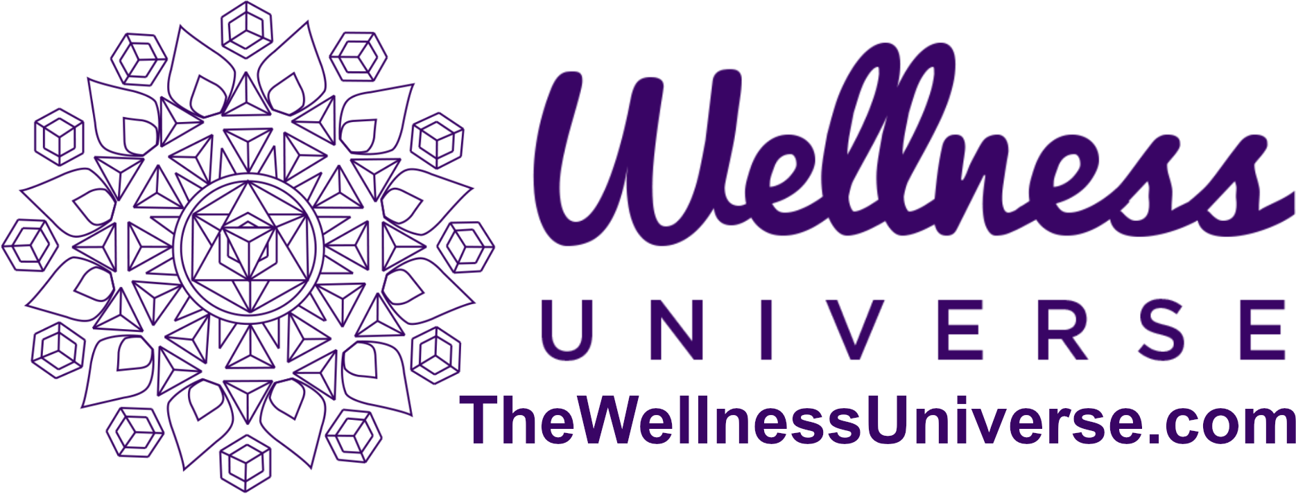 The Wellness Universe logo purple png The Wellness Universe logo purple png