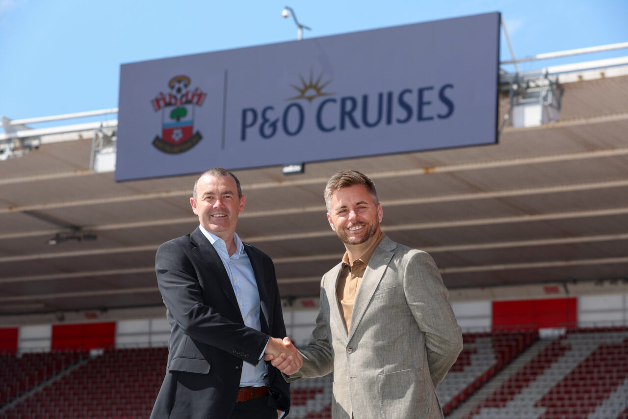 P&O Cruises becomes Official Front-of-Shirt Partner of Southampton Football Club